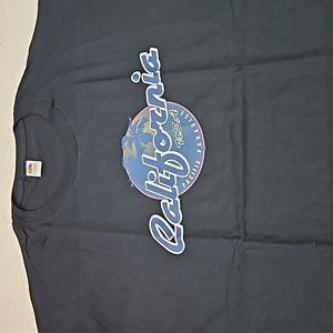 XL California T Shirt Black Design Pacific Paradise USA